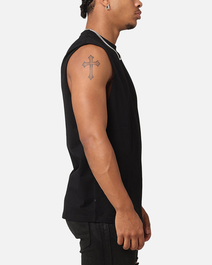 Saint Morta Daggers Oversized Muscle T-Shirt Black/Gold