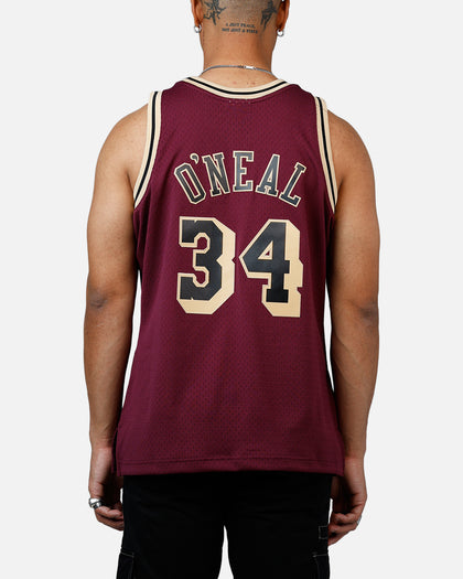 Mitchell & Ness Los Angeles Lakers Shaquille O'Neal 1996 Swingman Jersey Burgundy