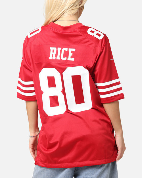 Nike San Francisco 49ers Jerry Rice #80 Limited Jersey Gym Red