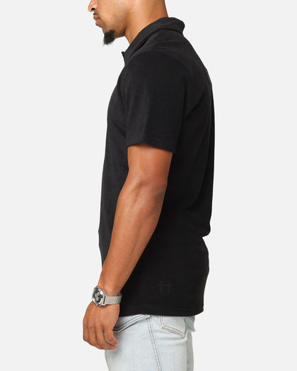 Saint Morta Knitted Polo Shirt Black