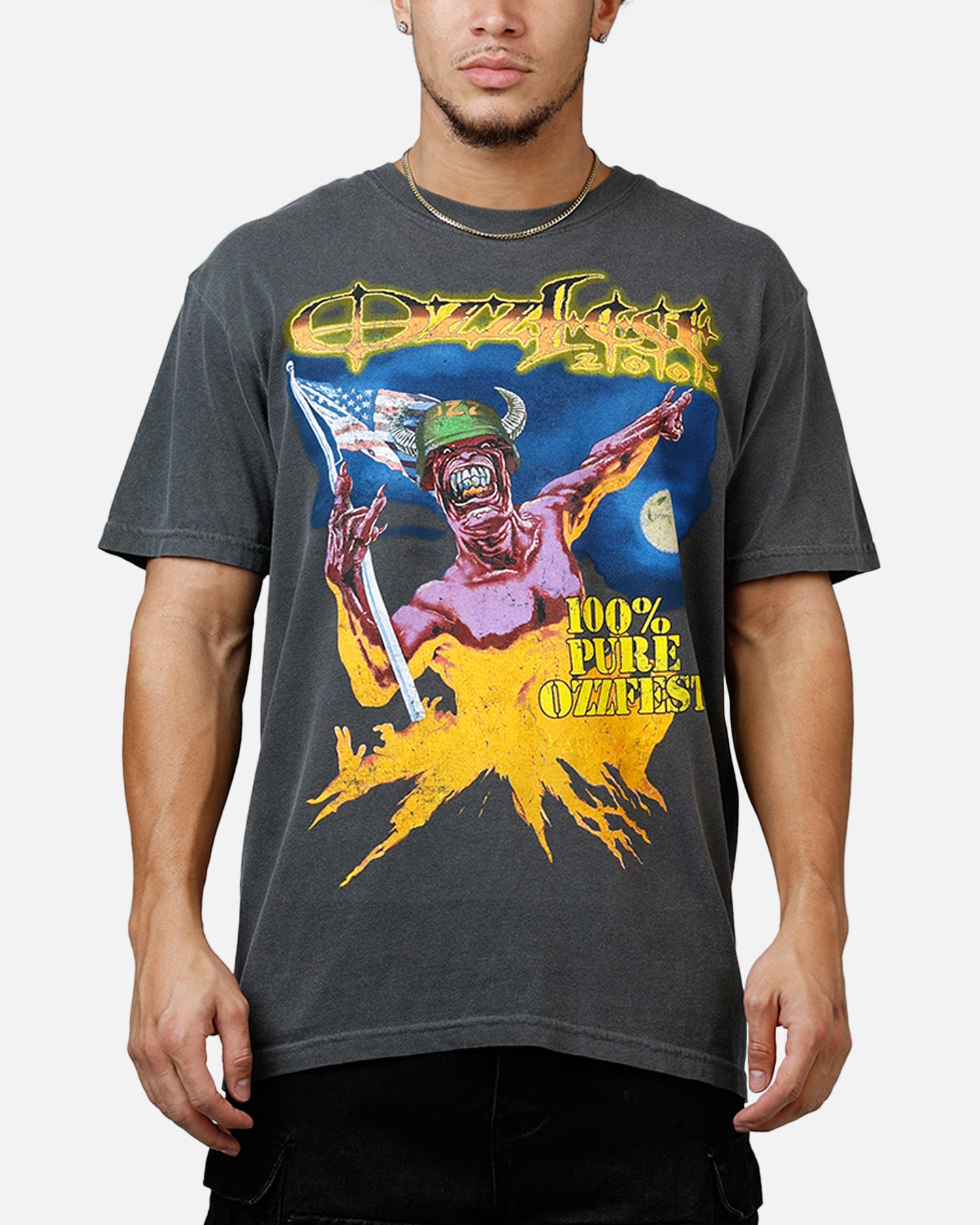 o.s様　オーダーページ Global Merchandising Ozzy Osbourne 2003 Ozzfest T-Shirt Washed
