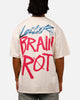 Loiter Brain Rot Vintage T-Shirt Off White