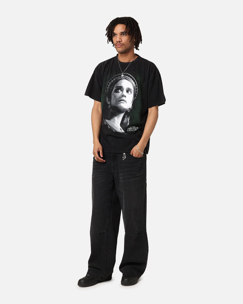 Goat Crew X House Of The Dragon Alicent Vintage T-Shirt Black Acidwash