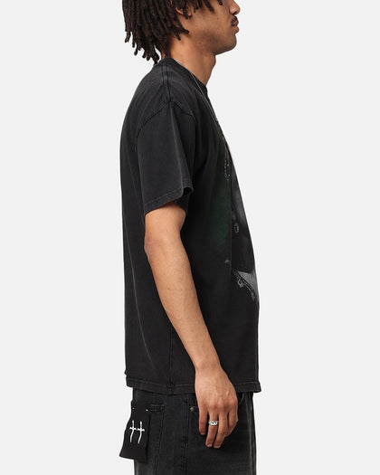 Goat Crew X House Of The Dragon Alicent Vintage T-Shirt Black Acidwash