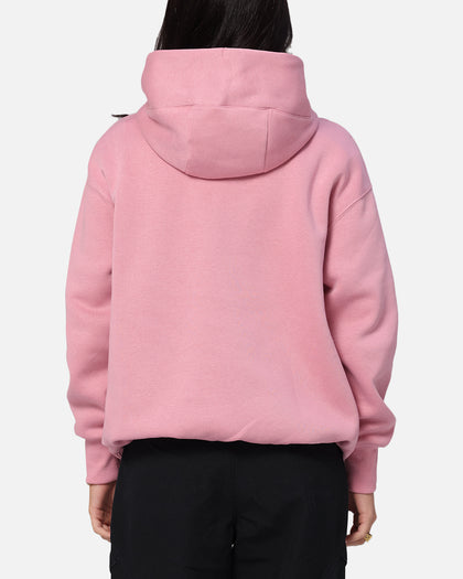 Nike Women's Sportswear Phoenix Fleece Oversized Pullover Hoodie Pink