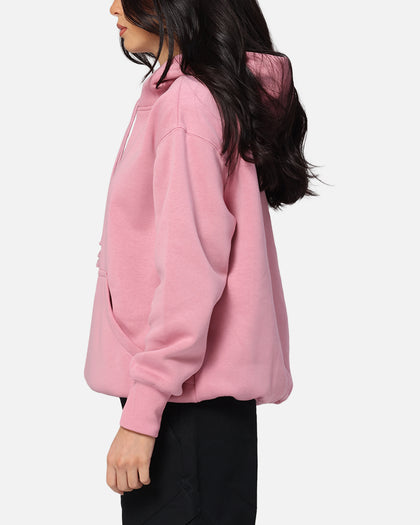 Nike Women's Sportswear Phoenix Fleece Oversized Pullover Hoodie Pink
