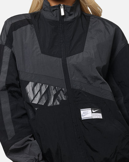 Nike Women's Oversized Street Woven Jacket Anthracite/Black