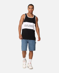 Carre Boost Panel Singlet Black