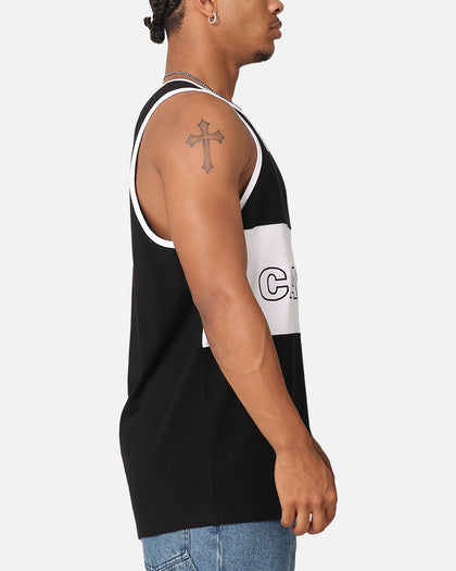 Carre Boost Panel Singlet Black