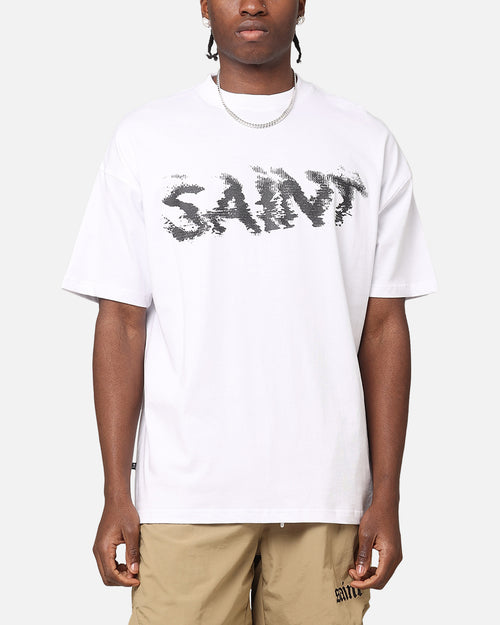 Saint Morta System Overload Boxy T-Shirt White/Black