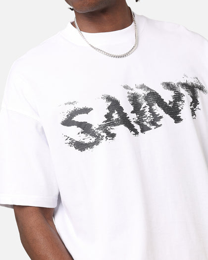 Saint Morta System Overload Boxy T-Shirt White/Black