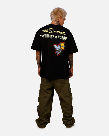 Freeze Max The Simpsons 'The Simpson Treehouse Of Horror' Ay Carumba T-Shirt Black