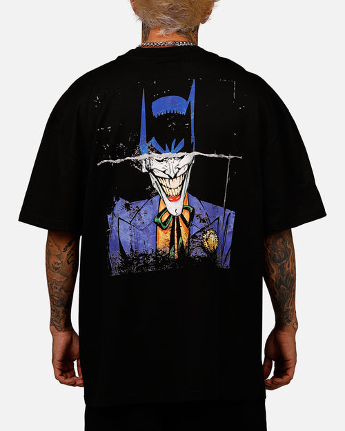 Freeze Max DC Batman Half Joker Batman 'Troublemakers' T-Shirt Black