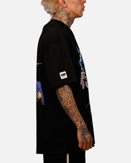 Freeze Max DC Batman Half Joker Batman 'Troublemakers' T-Shirt Black