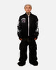 Freeze Max DC Batman Rogues 'Troublemakers' Varsity Jacket Black