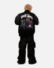 Freeze Max DC Batman Rogues 'Troublemakers' Varsity Jacket Black