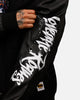 Freeze Max DC Batman Rogues 'Troublemakers' Varsity Jacket Black