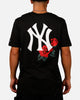 New Era New York Yankees Rose T-Shirt Black/Red