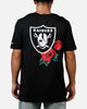 New Era Las Vegas Raiders Rose T-Shirt Black/Red