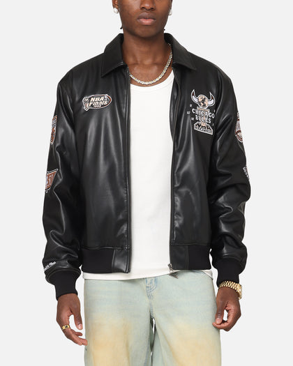 Mitchell & Ness Chicago Bulls 6 Time Jacket Black