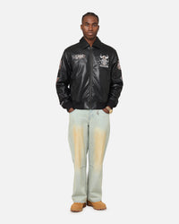 Mitchell & Ness Chicago Bulls 6 Time Jacket Black