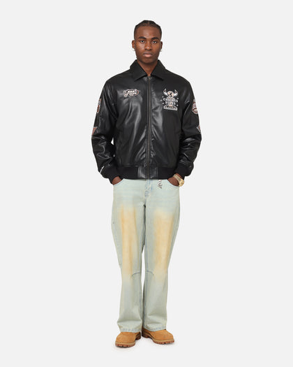 Mitchell & Ness Chicago Bulls 6 Time Jacket Black