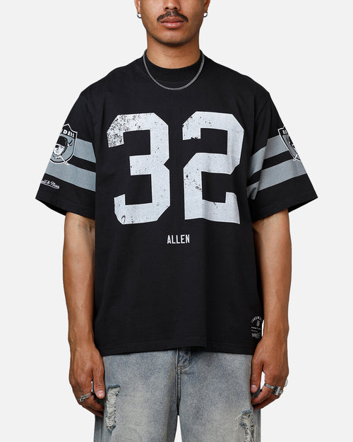 Mitchell & Ness Las Vegas Raiders Marcus Allen Boxy T-Shirt Faded Black