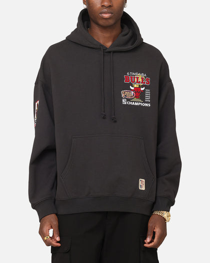 Mitchell & Ness Chicago Bulls Pinnacle Hoodie Faded Black