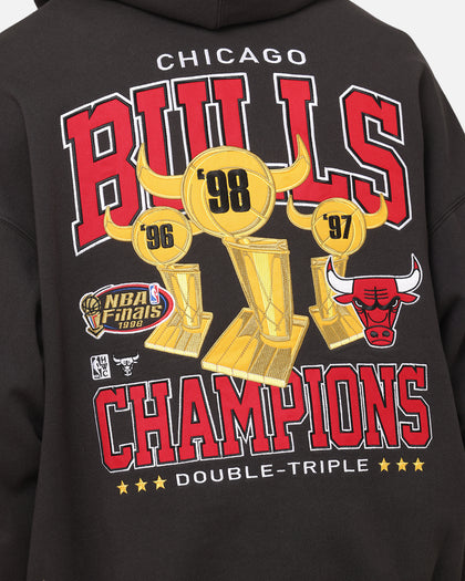 Mitchell & Ness Chicago Bulls Pinnacle Hoodie Faded Black