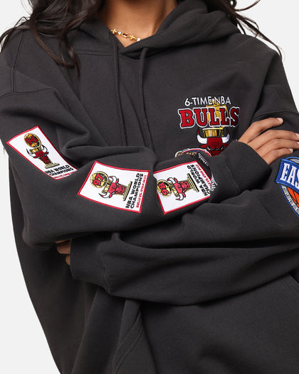 Mitchell & Ness Chicago Bulls Pinnacle Hoodie Faded Black
