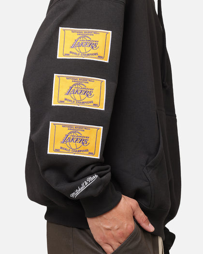 Mitchell & Ness Los Angeles Lakers Pinnacle Hoodie Faded Black