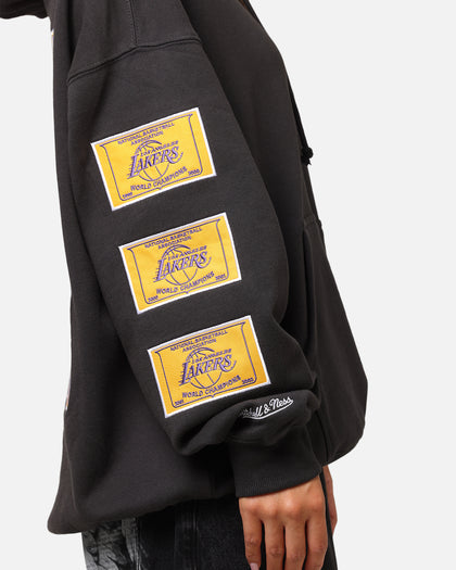 Mitchell & Ness Los Angeles Lakers Pinnacle Hoodie Faded Black