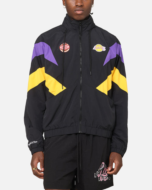Mitchell & Ness Los Angeles Lakers Spray Jacket Black/Purple/Yellow