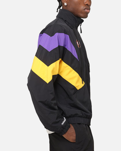 Mitchell & Ness Los Angeles Lakers Spray Jacket Black/Purple/Yellow