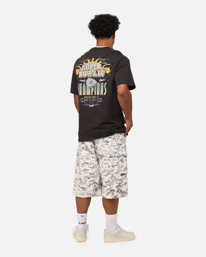 Mitchell & Ness New Orleans 1970 Super Bowl IV Match Up T-Shirt Faded Black