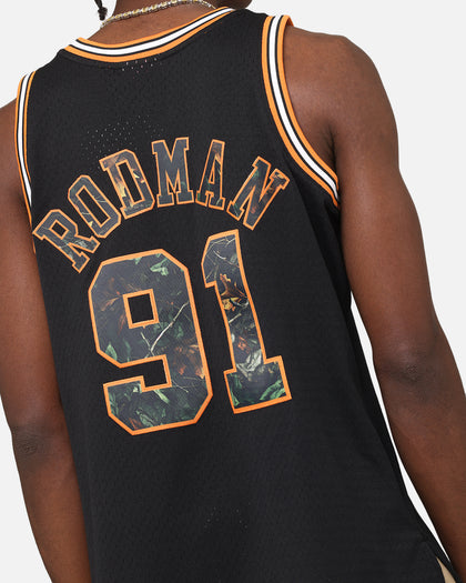 Mitchell & Ness Chicago Bulls Dennis Rodman 'Wilderness' 98 Swing Jersey Black