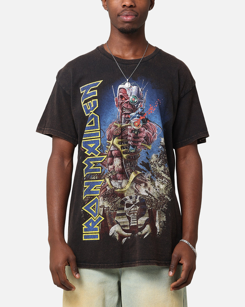 Iron Maiden Back In Time Vintage T-Shirt Black Vintage | Culture Kings