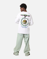 Iron Maiden World Slavery Tour Long Sleeve T-Shirt White