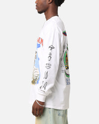 Iron Maiden World Slavery Tour Long Sleeve T-Shirt White