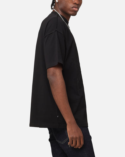 Saint Morta Outlaw Xweave Boxy T-Shirt Black
