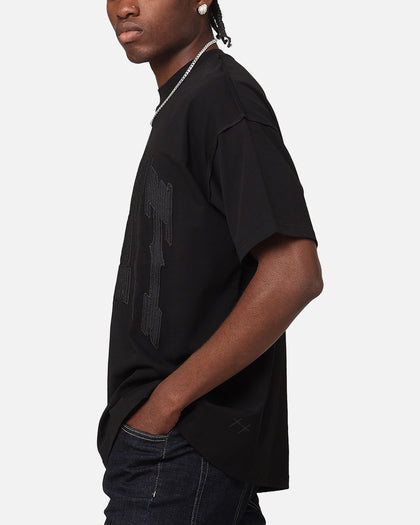 Saint Morta Outlaw Xweave Boxy T-Shirt Black