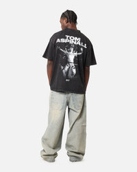 UFC By Culture Kings Tom Aspinall Vintage T-Shirt Black Acidwash