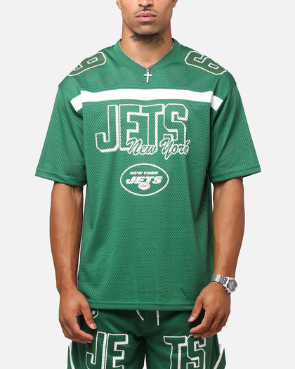 New Era New York Jets NFL Mesh Graphic Jersey Emerald Green