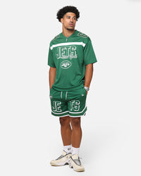 New Era New York Jets NFL Mesh Graphic Jersey Emerald Green