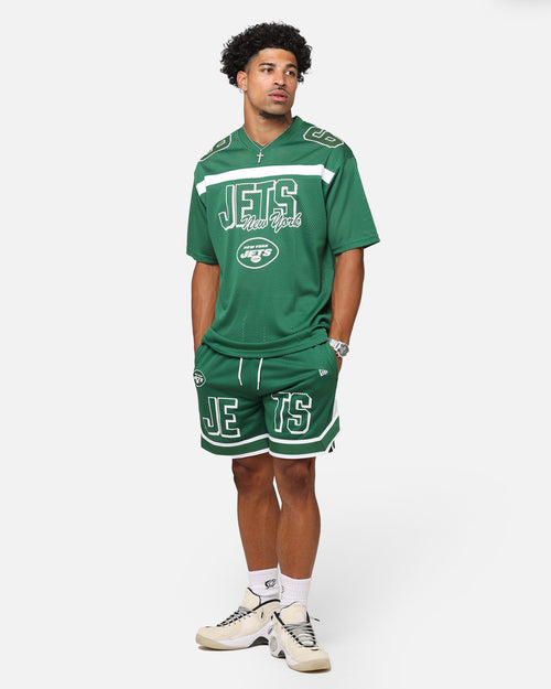 New Era New York Jets NFL Mesh Graphic Jersey Emerald Green