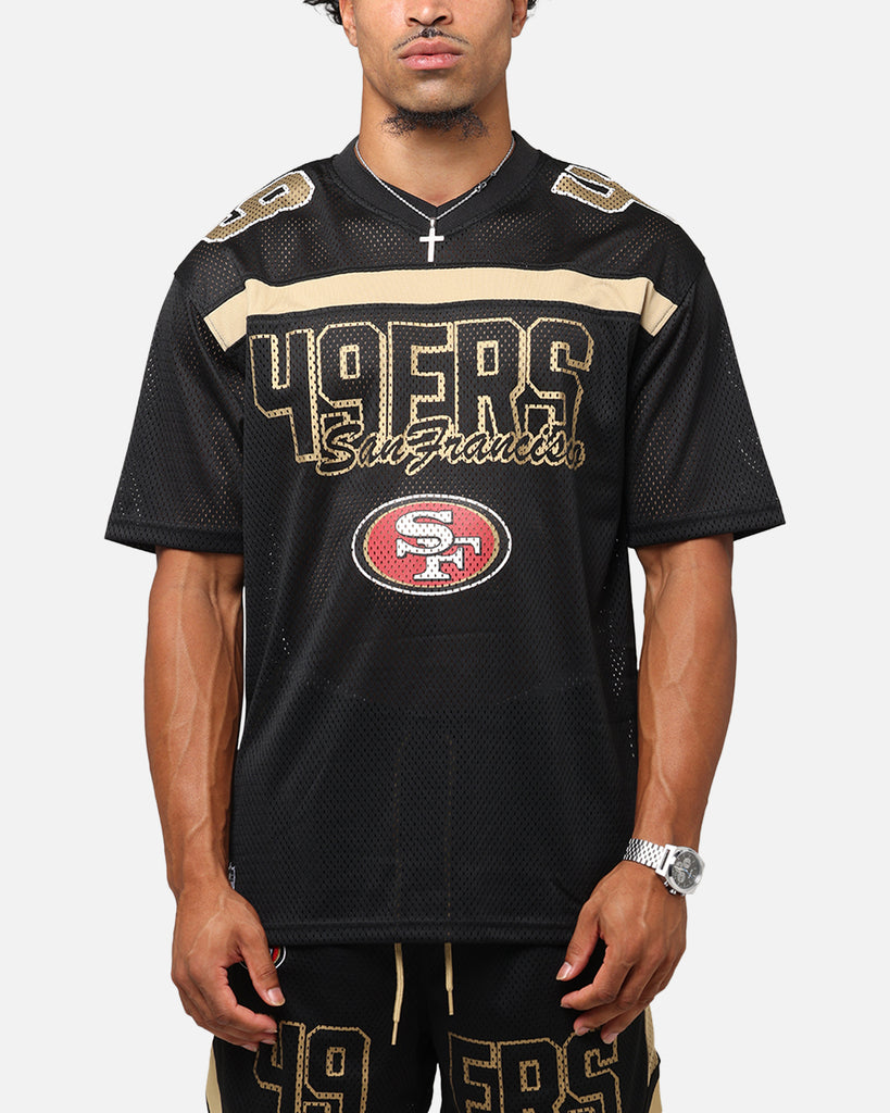 New Era San Francisco 49ers NFL Mesh Graphic Jersey Black