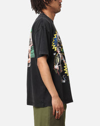 UFC By Culture Kings Alex Pereira Chama Vintage T-Shirt Black Acidwash