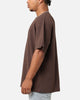 Saint Morta Waffle T-Shirt Chocolate Brown