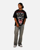 Loiter Urban Beast Vintage T-Shirt Black Acidwash