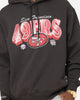 Mitchell & Ness San Francisco 49ers Arch Hoodie Faded Black